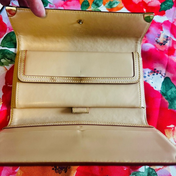 Louis Vuitton White Murakami Long Trifold Porte Tressor Wallet with LV Box - Picture 8 of 15